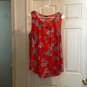 Torrid sleeveless floral top - Size 1